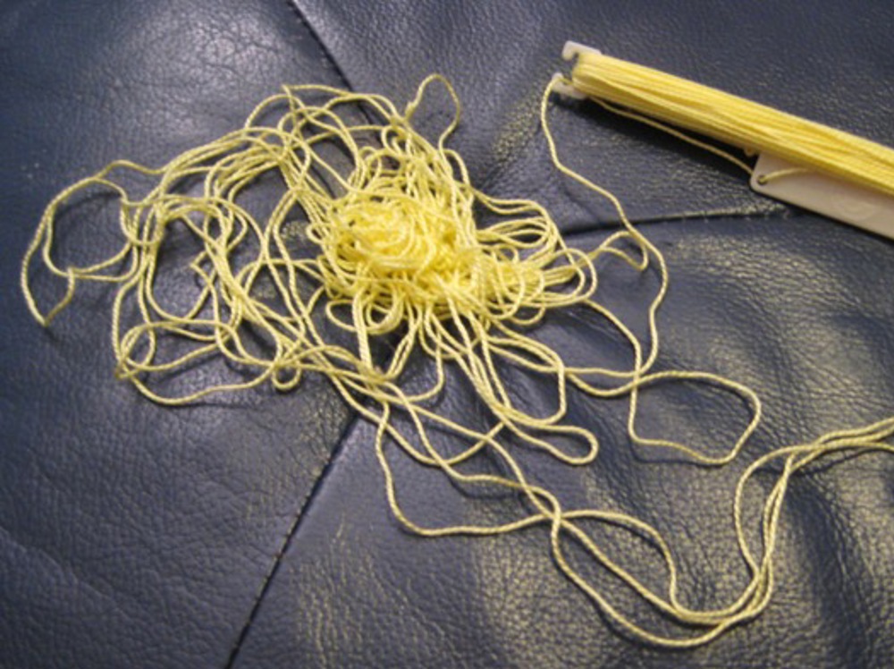 Tangled Embroidery Floss